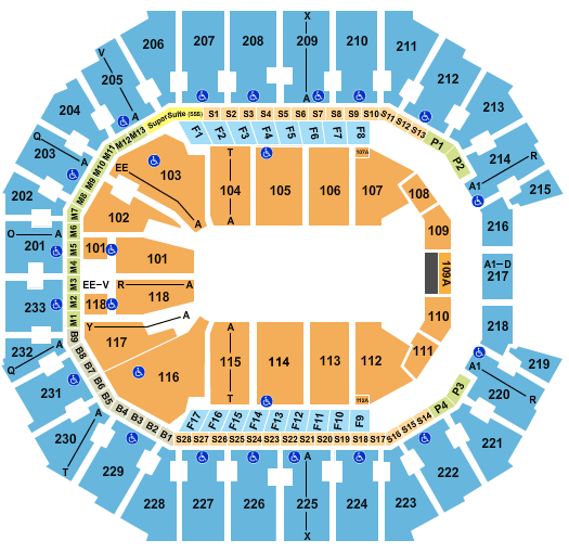 Spectrum Center Monster Jam Seating Chart